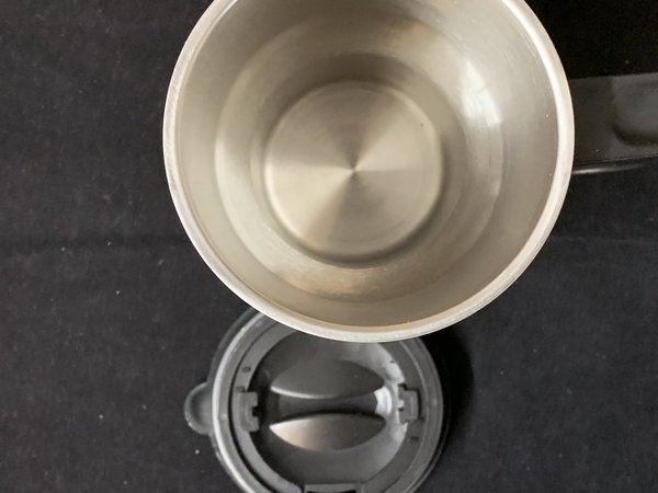 Cloud King Edelstahl-Thermobecher, Größe Ø 85 mm, Farbe Weiß, Handspülung empfohlen