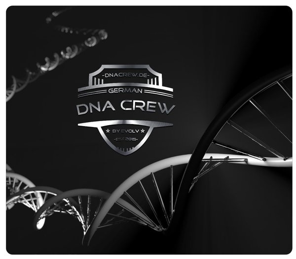 DNA CREW Textil-Mousepads 270 x 190 mm (schwaz)